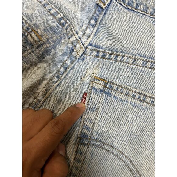 Vtg 1998 USA Levi's 560 Loose Fit Tapered Leg Denim Jeans Size 38x32 - Picture 8 of 12